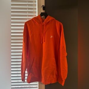 Orange Nike Hoodie